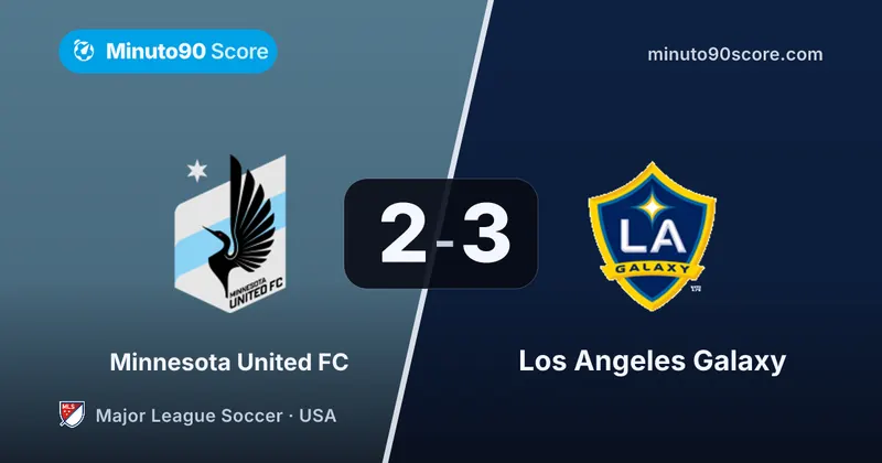 Article cover: El giro en el 76': cómo Los Angeles Galaxy dio vuelta un 1-2 en Allianz Field