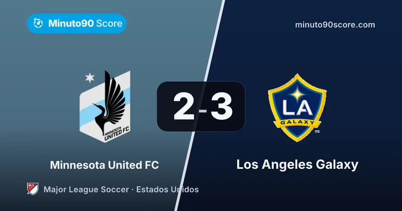 Portada de la nota: El giro en el 76': cómo Los Angeles Galaxy dio vuelta un 1-2 en Allianz Field