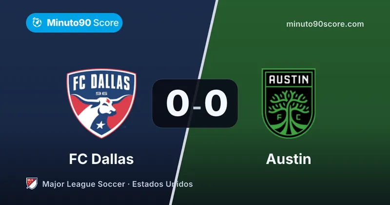 Portada de la nota: FC Dallas sumó sin goles en un clásico que debía ganar por su lugar en la tabla