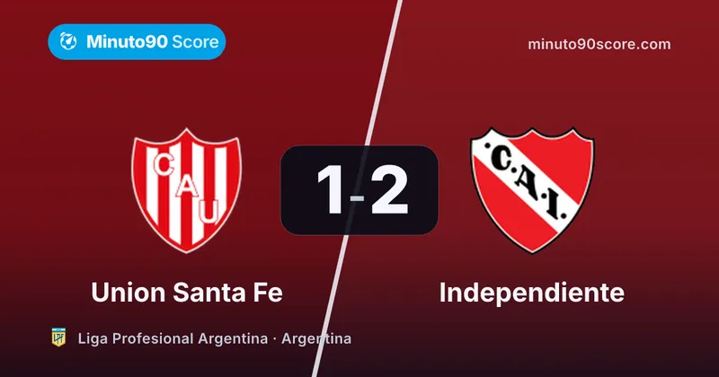 Portada de la nota: Montiel tomó el clásico: Independiente ganó 2-1 pese a producir poco