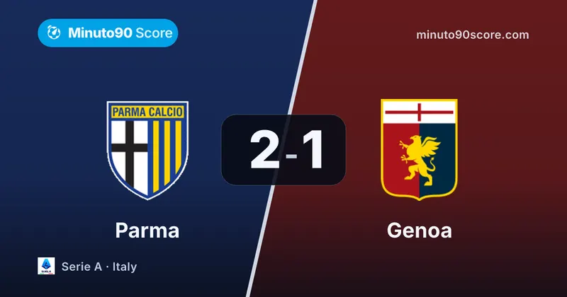 Article cover: Parma ganó con menos: 2-1 y oxígeno en la pelea del descenso