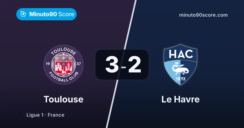 Article cover: Toulouse resiste al filo y gana un clásico que vale oxígeno en la zona roja