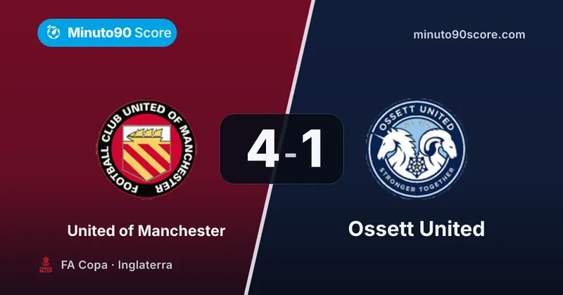 Portada de la nota: Sentencia en 45 minutos: United of Manchester ganó 4-1 y avanzó en la FA Copa